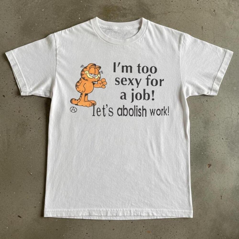Gildan White T Shirt Funny White Graphic Tee